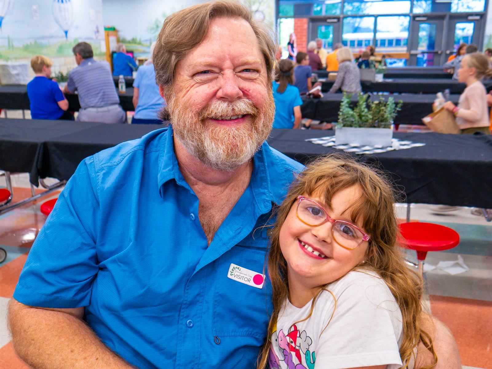 girl with grandpa